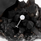 Pearl Internally Threaded Titanium Ear Studs