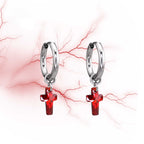 CURX - Cross CZ stainless steel Earrings