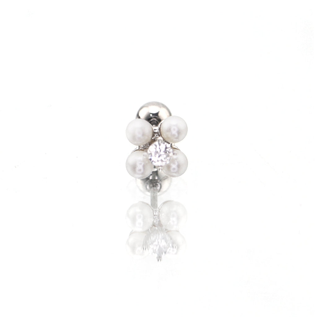 Pearl & Clover stainless steel Ear Studs