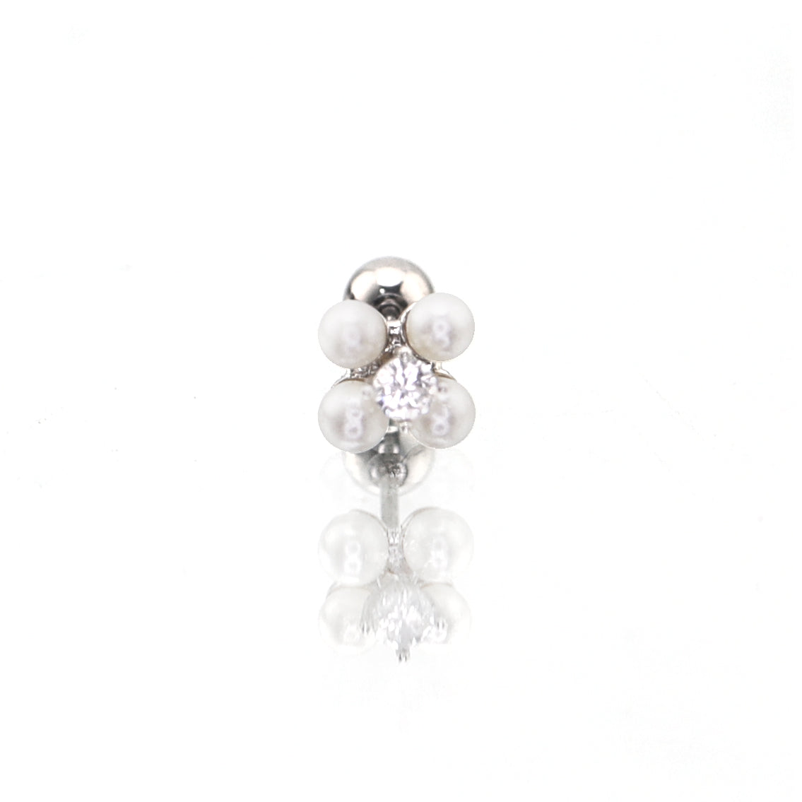 Pearl & Clover stainless steel Ear Studs