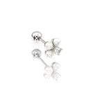 Pearl & Clover stainless steel Ear Studs