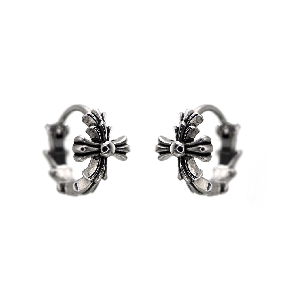Chrome Hearts Style Cross Stainless steel Earrings