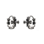 Chrome Hearts Style Cross Stainless steel Earrings