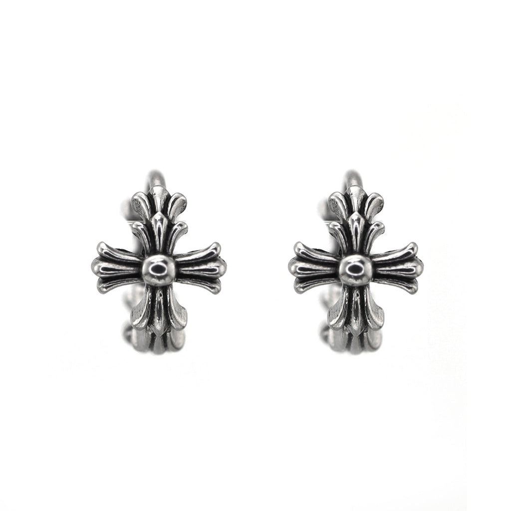 Chrome Hearts Style Cross Stainless steel Earrings