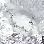 Triple Cross Drop Chain tainless steel Industrial Barbell