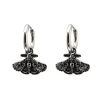 Gothic Moth Insect Pendant tainless steel Earrings