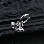 Gothic Moth Insect Pendant tainless steel Earrings