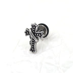 Vintage Twisted Cross tainless steel  Ear Studs