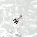 Oil Slick Pentagram Internally Threaded tainless steel Studs