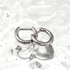 Straight Pin Titanium Segment Hoop