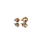 Rainbow CZ ball Titanium Internally Threaded barbell stud