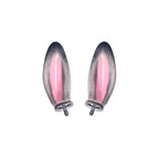 Bunny & Fox Internally Threaded Titanium Helix Couple Earrings