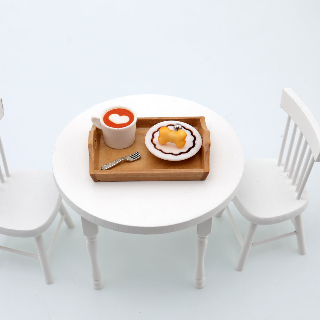 Star Baker - Resin Puppy's Bone Bread Stainless Steel Ear Studs