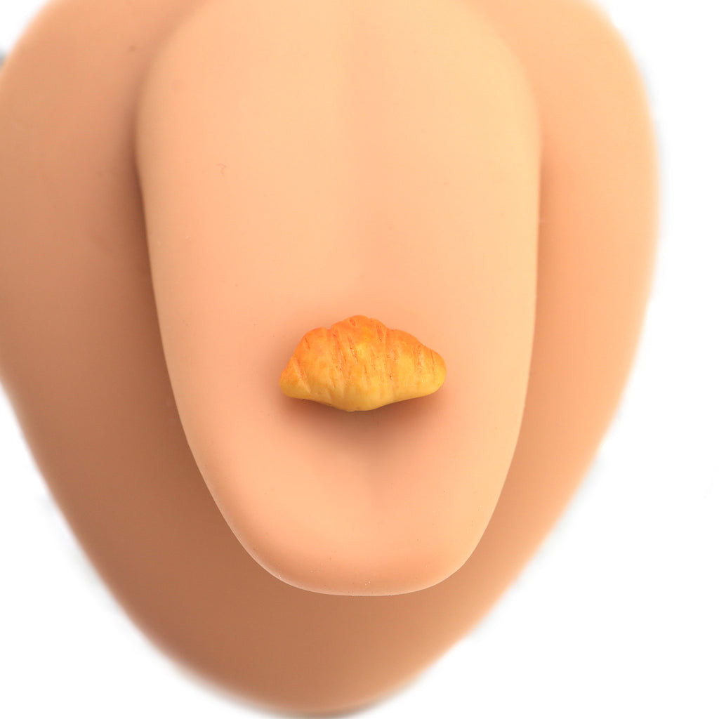Star Baker -  Resin Croissant Shaped Tongue Peg