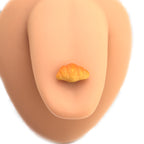 Star Baker -  Resin Croissant Shaped Tongue Peg