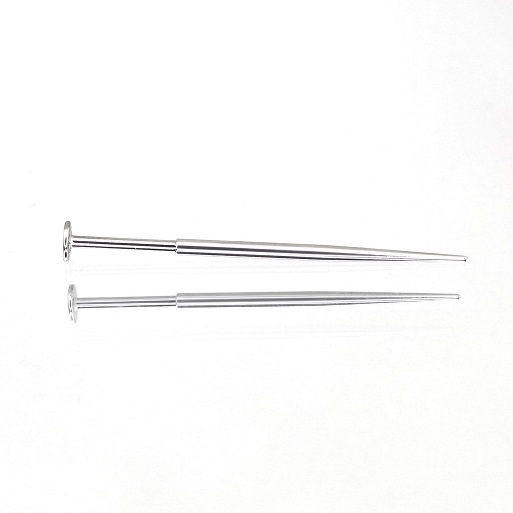 3PCS Stainless Steel Externally Threaded Piercing Guide Needle