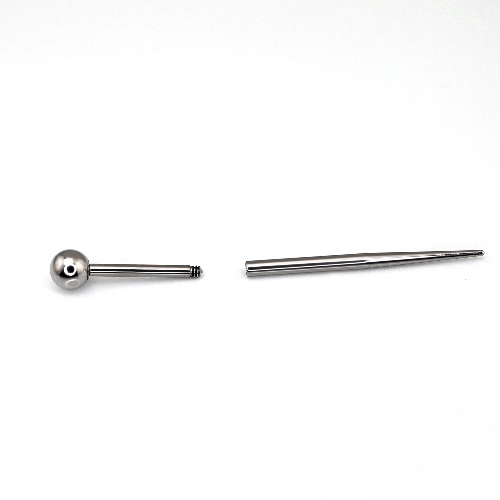 3PCS Stainless Steel Externally Threaded Piercing Guide Needle