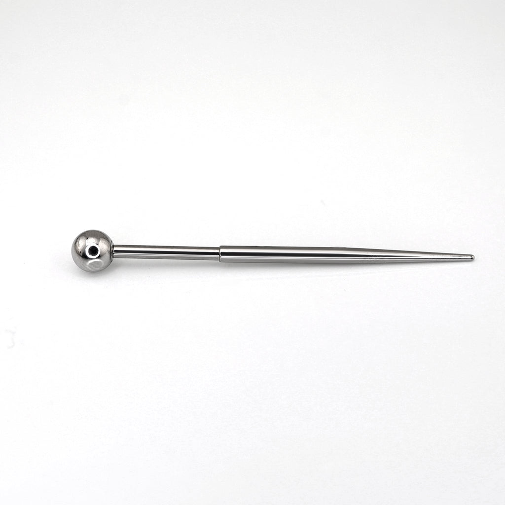 3PCS Stainless Steel Externally Threaded Piercing Guide Needle