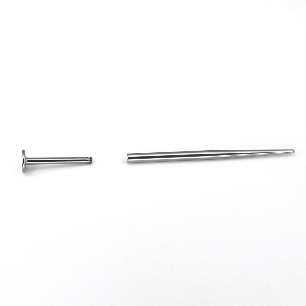 3PCS Stainless Steel Externally Threaded Piercing Guide Needle
