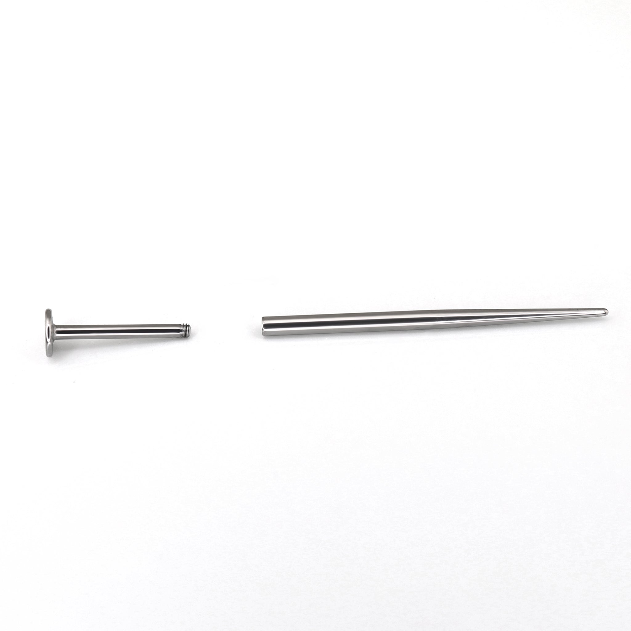 3PCS Stainless Steel Externally Threaded Piercing Guide Needle