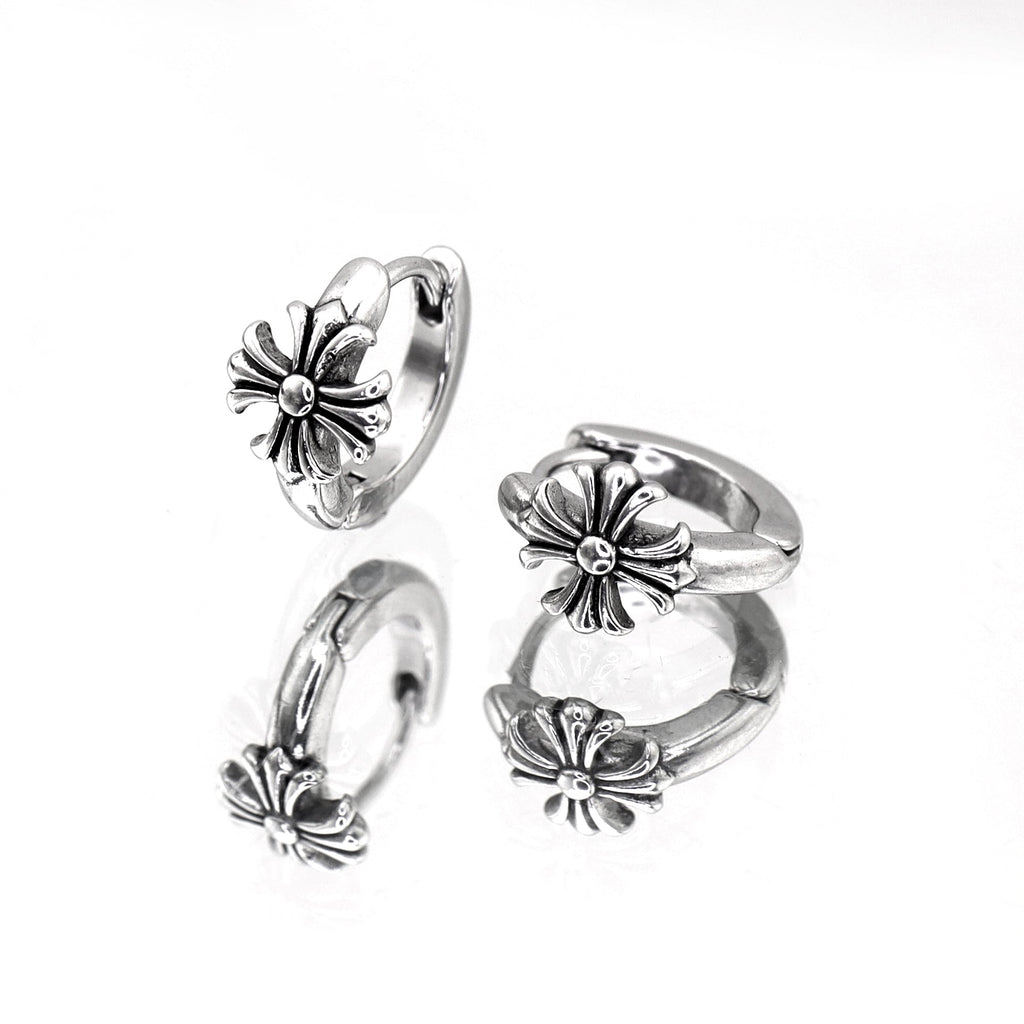 Vintage Cross stainless steel Earrings