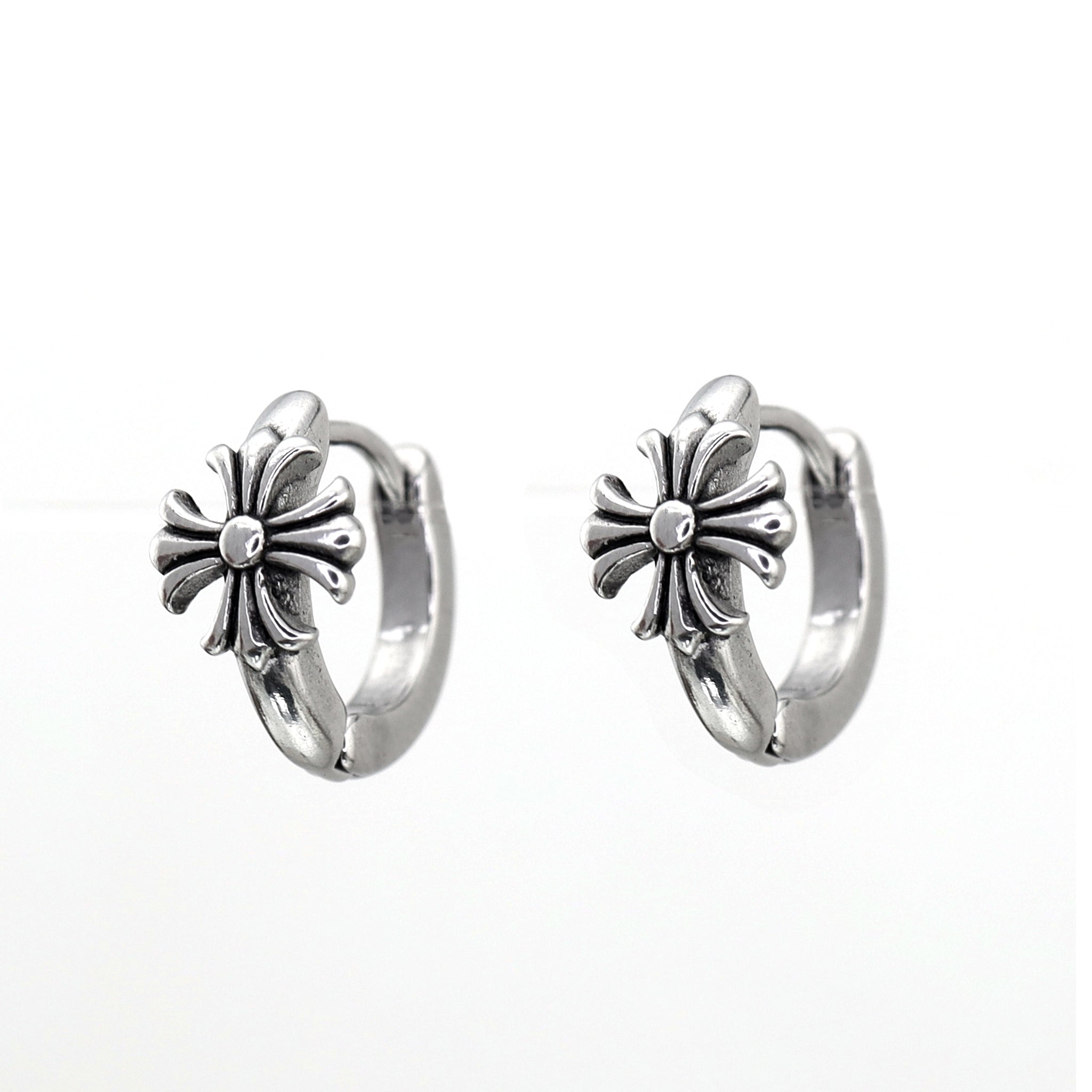 Vintage Cross stainless steel Earrings