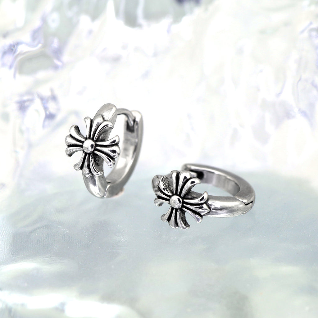 Vintage Cross stainless steel Earrings