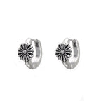 Vintage Sunflower stainless steel Earrings