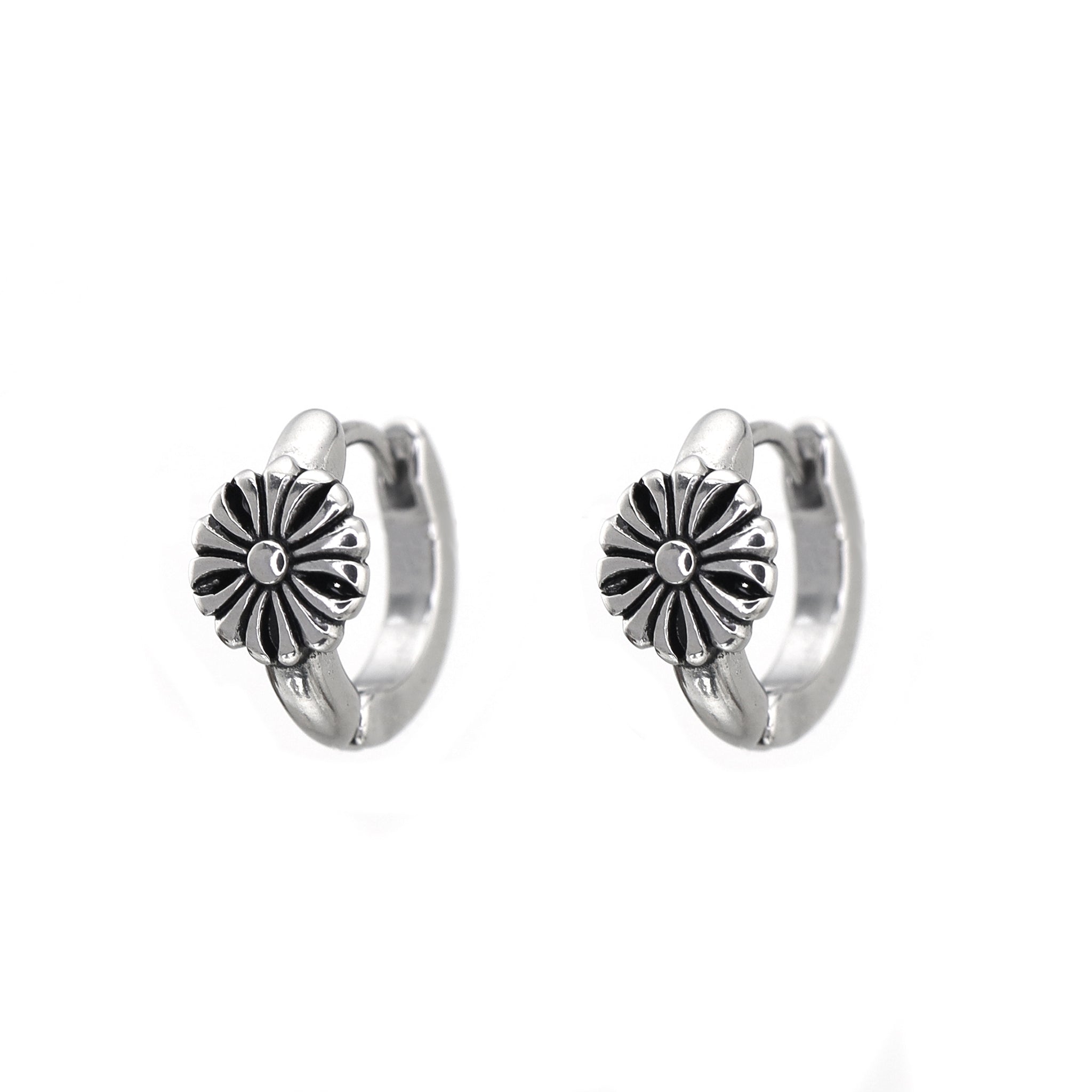 Vintage Sunflower stainless steel Earrings