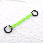 Dopamine Color Acrylic Chain Earrings