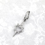 Thorn Heart stainless steel Pendant Earring