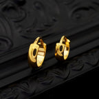 PAIR OF Wide Band TitaniumSegment Hoop