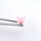 Colorful Resin Butterfly Internally Threaded Stud