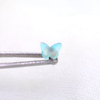 Colorful Resin Butterfly Internally Threaded Stud