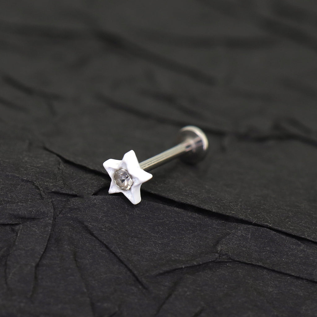 CZ & Resin Star Internally Threaded Stud