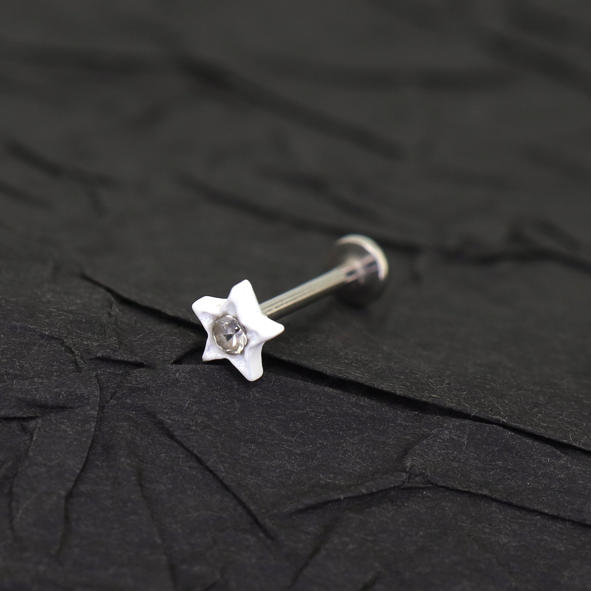 CZ & Resin Star Internally Threaded Stud