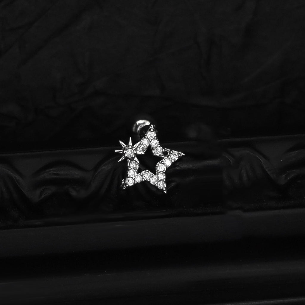 20G Thin Gauge Mini CZSta Earring Stud