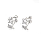 20G Thin Gauge Mini CZSta Earring Stud