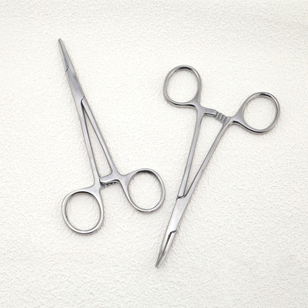 stainless steel Piercing Forceps