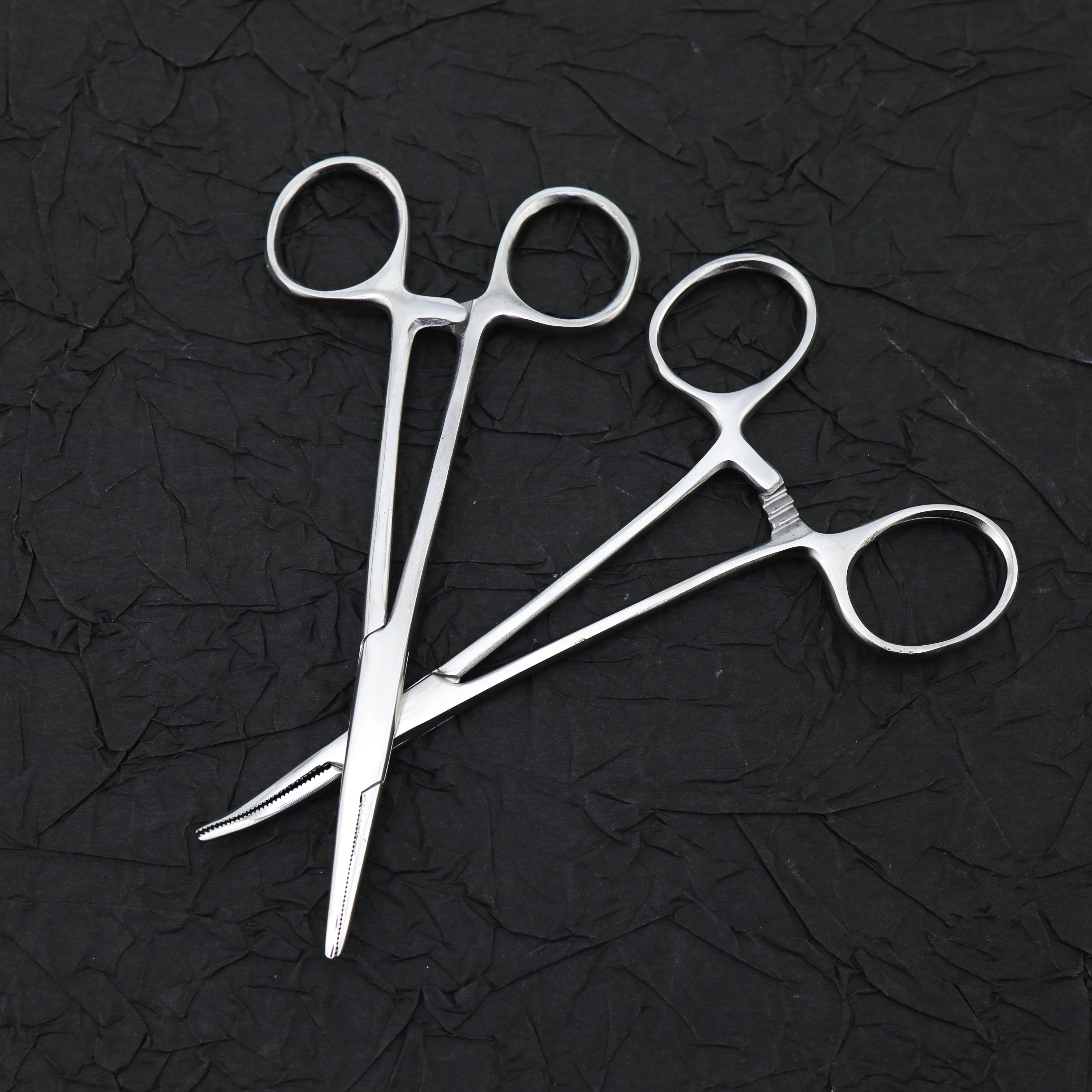 stainless steel Piercing Forceps