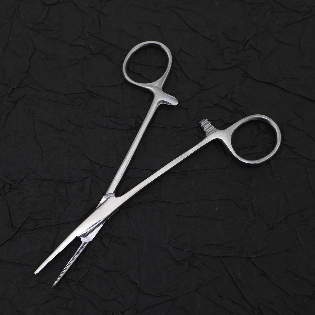 stainless steel Piercing Forceps