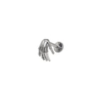 3D Skeleton Hand Internally Threaded Titanium Studs