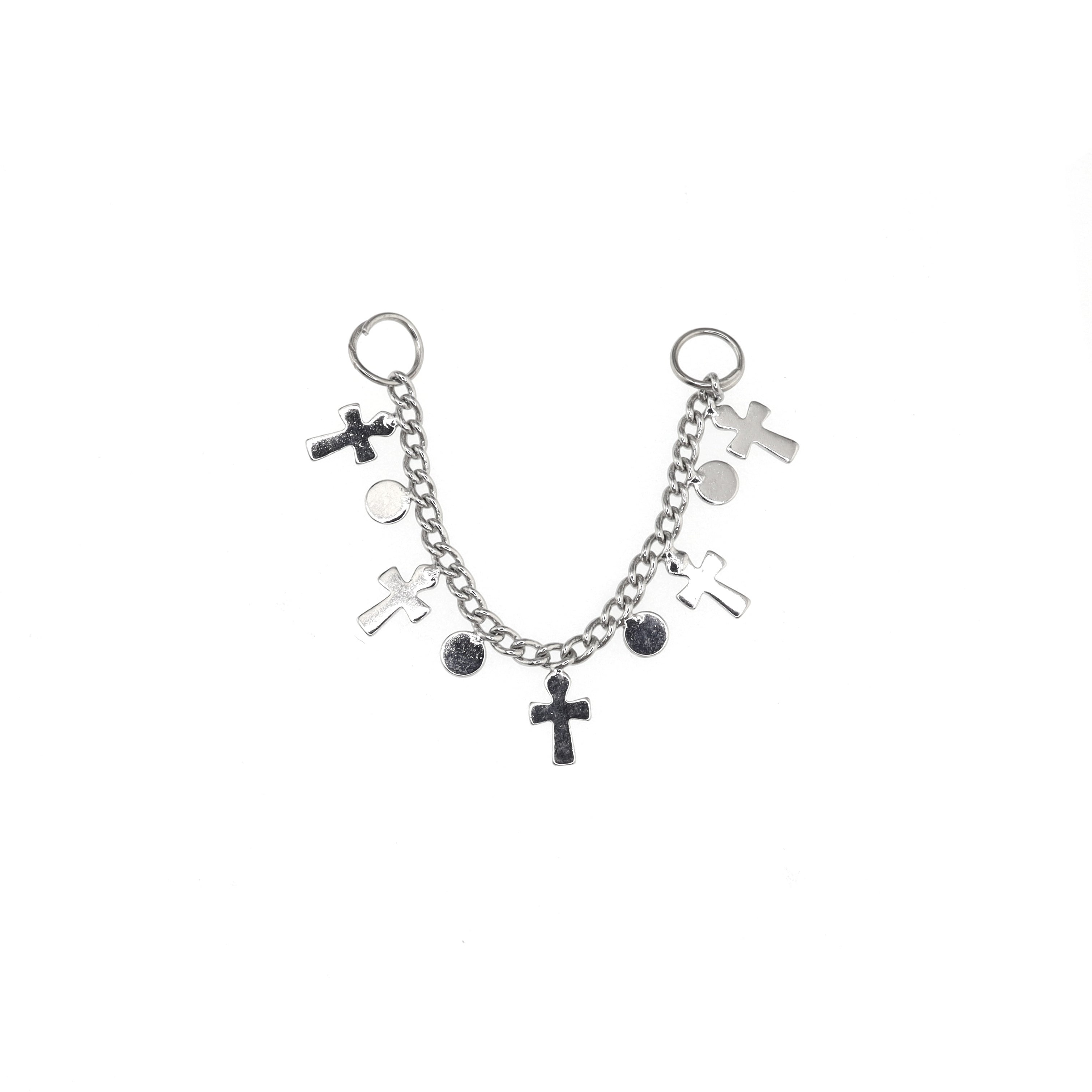 Metal Cross Ear Chain