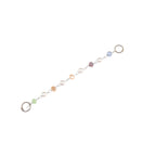 Macaron Color Ball Ear Chain