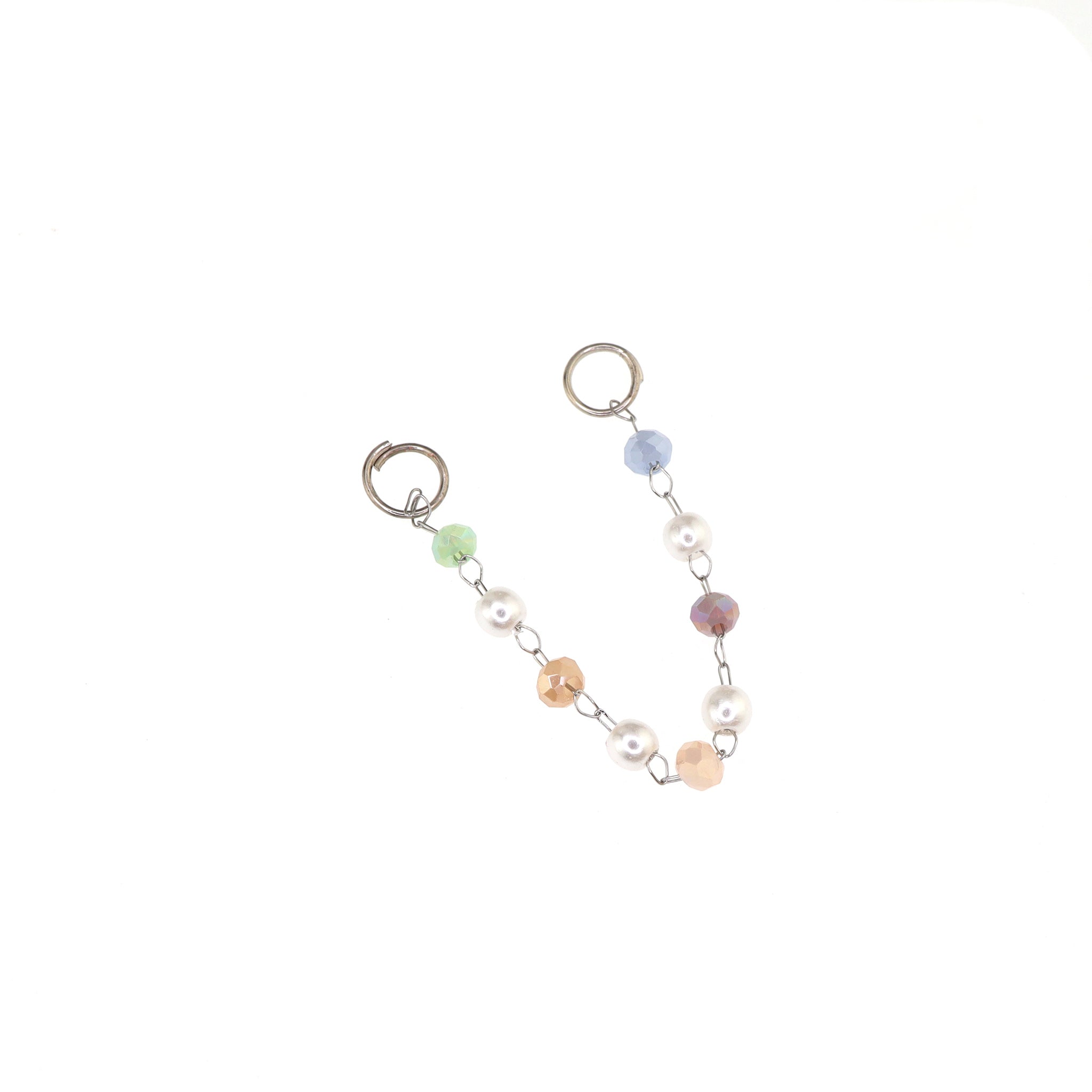 Macaron Color Ball Ear Chain