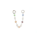 Macaron Color Ball Ear Chain
