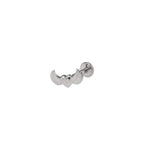 Heart Wing Cherub Titanium Ear Studs