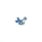Scorpion Threadless Titanium Nose Stud