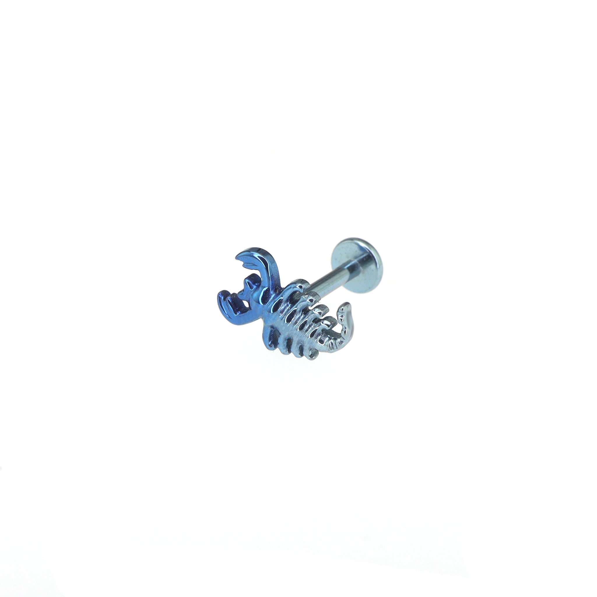 Scorpion Threadless Titanium Nose Stud
