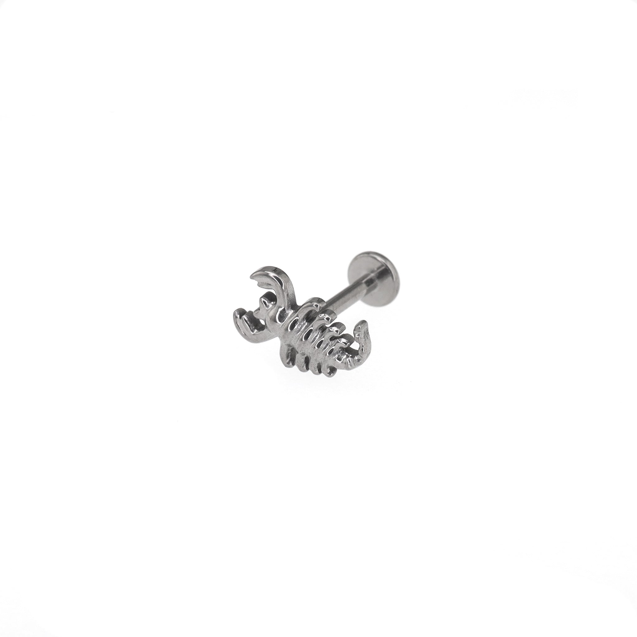 Scorpion Threadless Titanium Nose Stud